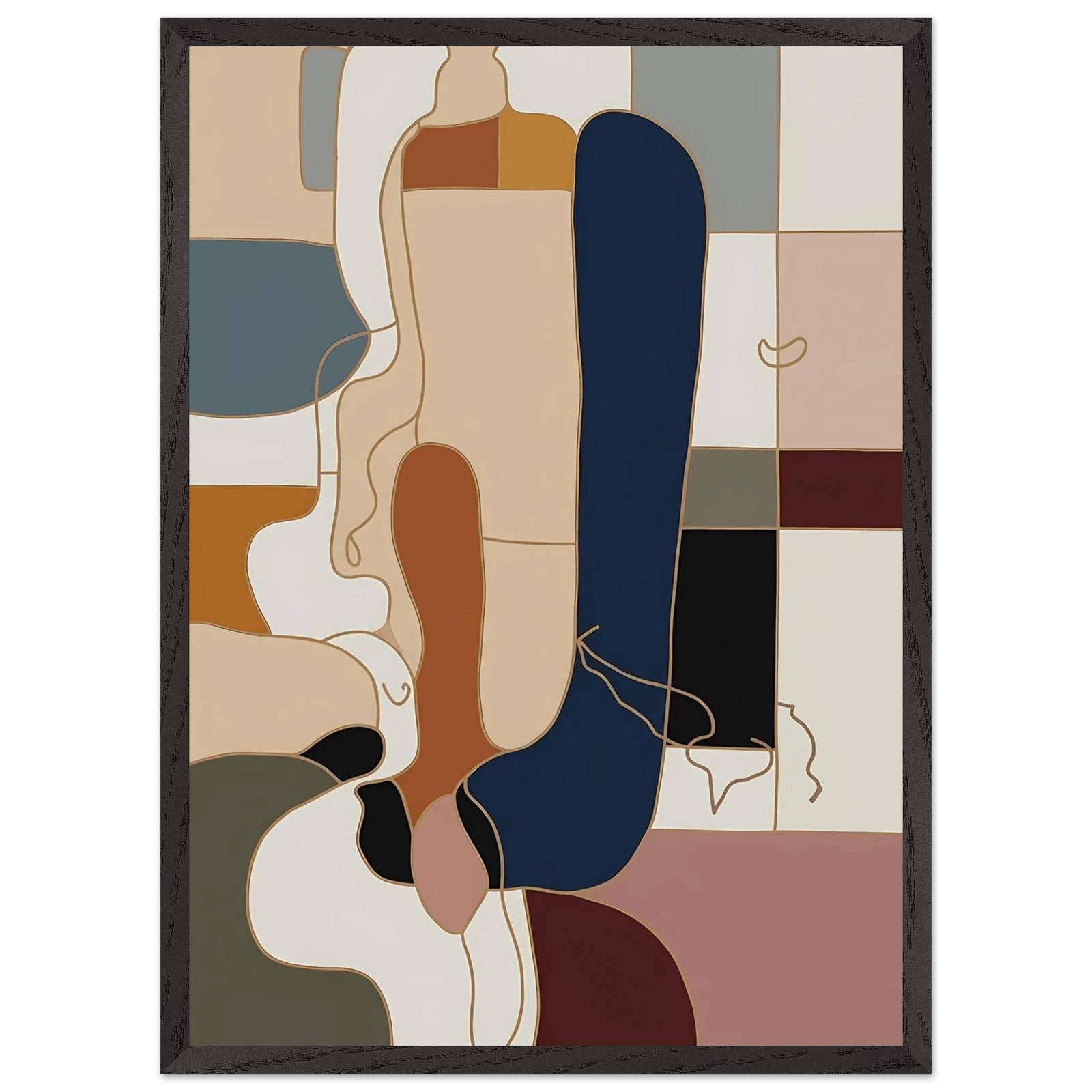 Tableau Abstrait Élégance Moderne - The Art Avenue