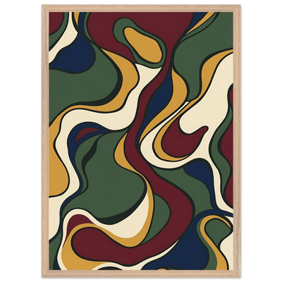 Tableau Abstrait Formes Organiques - The Art Avenue