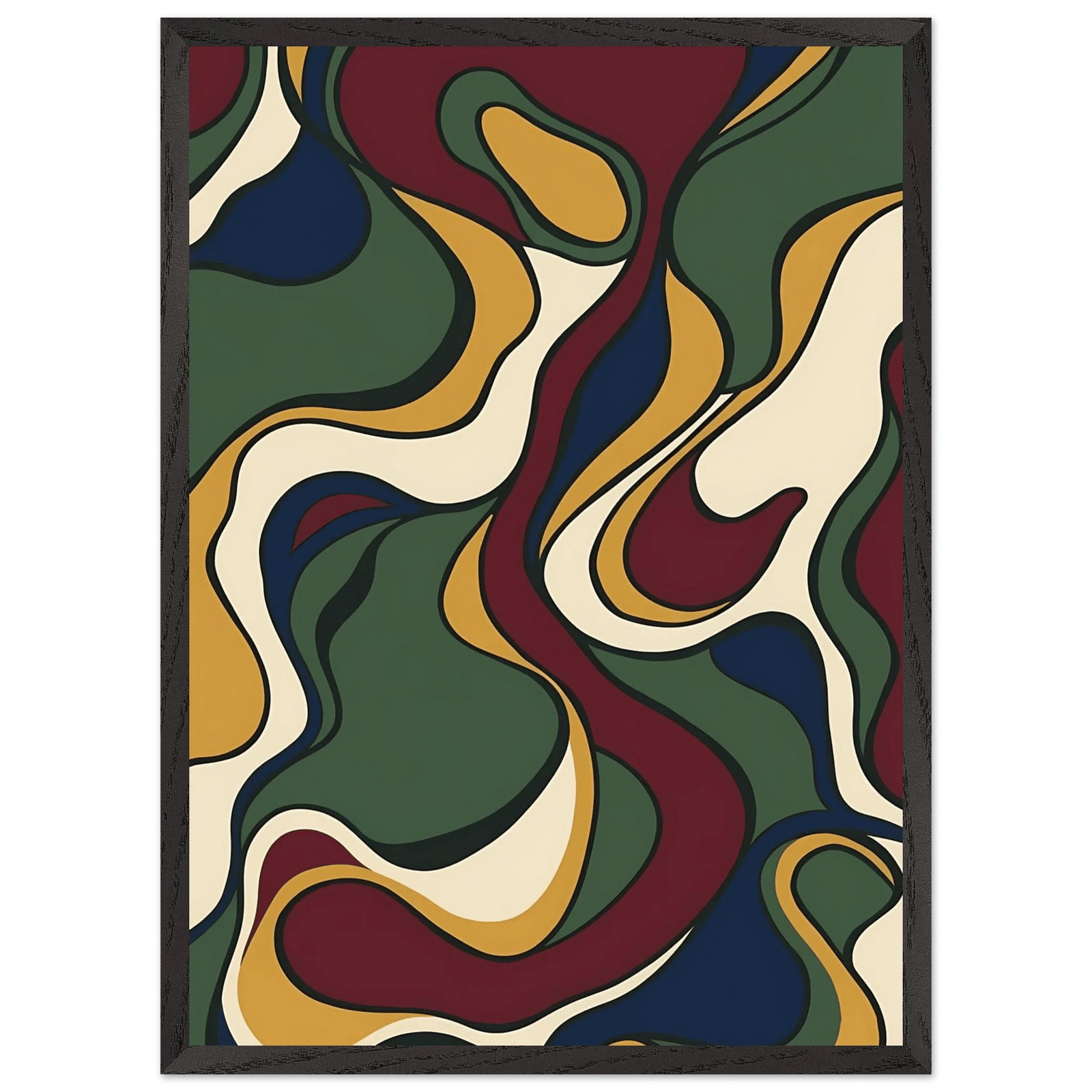 Tableau Abstrait Formes Organiques - The Art Avenue