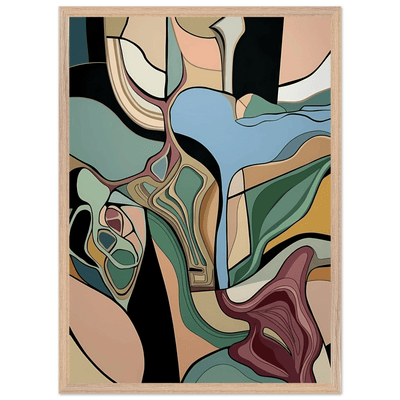 Tableau Abstrait Fusion Organique - The Art Avenue