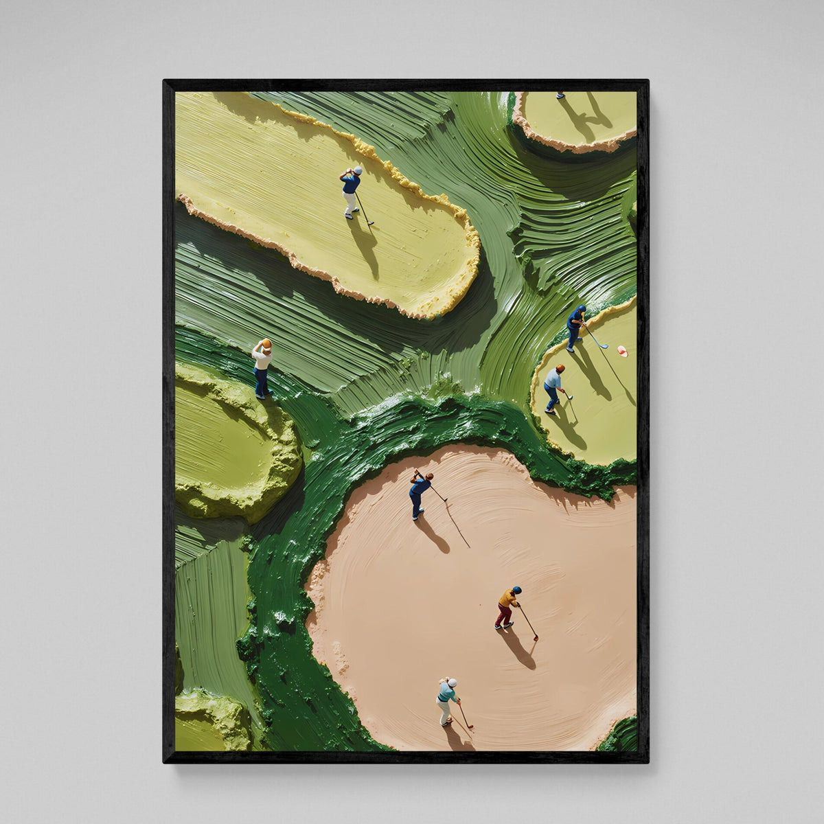 Tableau Abstrait Golf - The Art Avenue