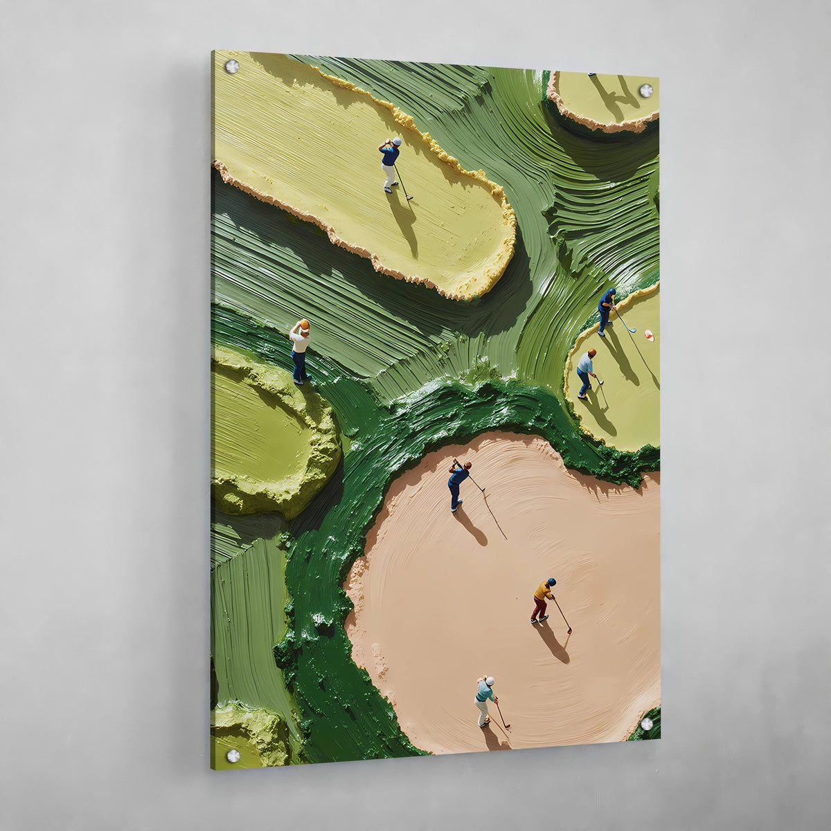 Tableau Abstrait Golf - The Art Avenue