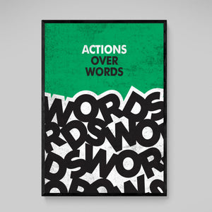 Tableau Actions Over Words - The Art Avenue