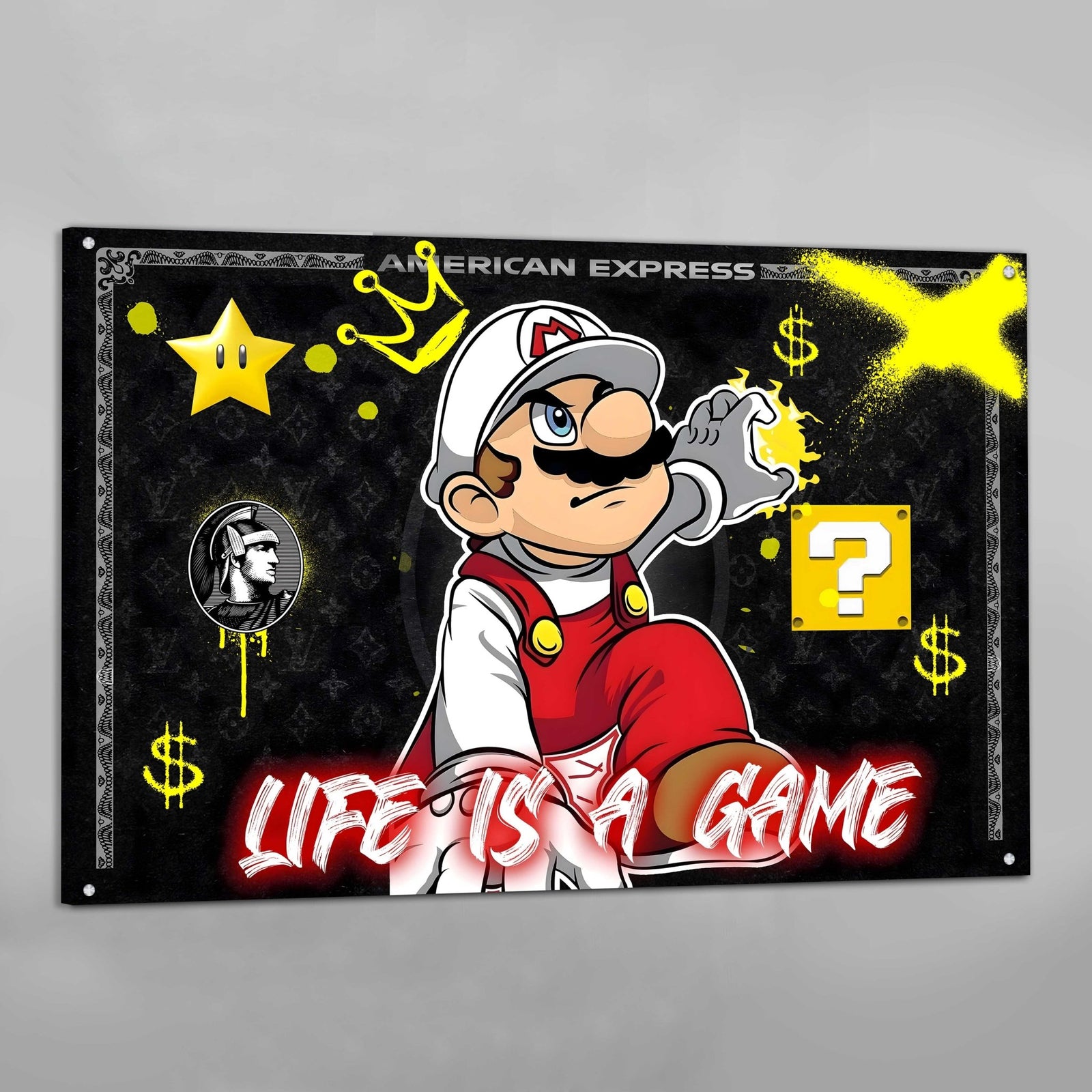 Tableau American Express Mario - The Art Avenue