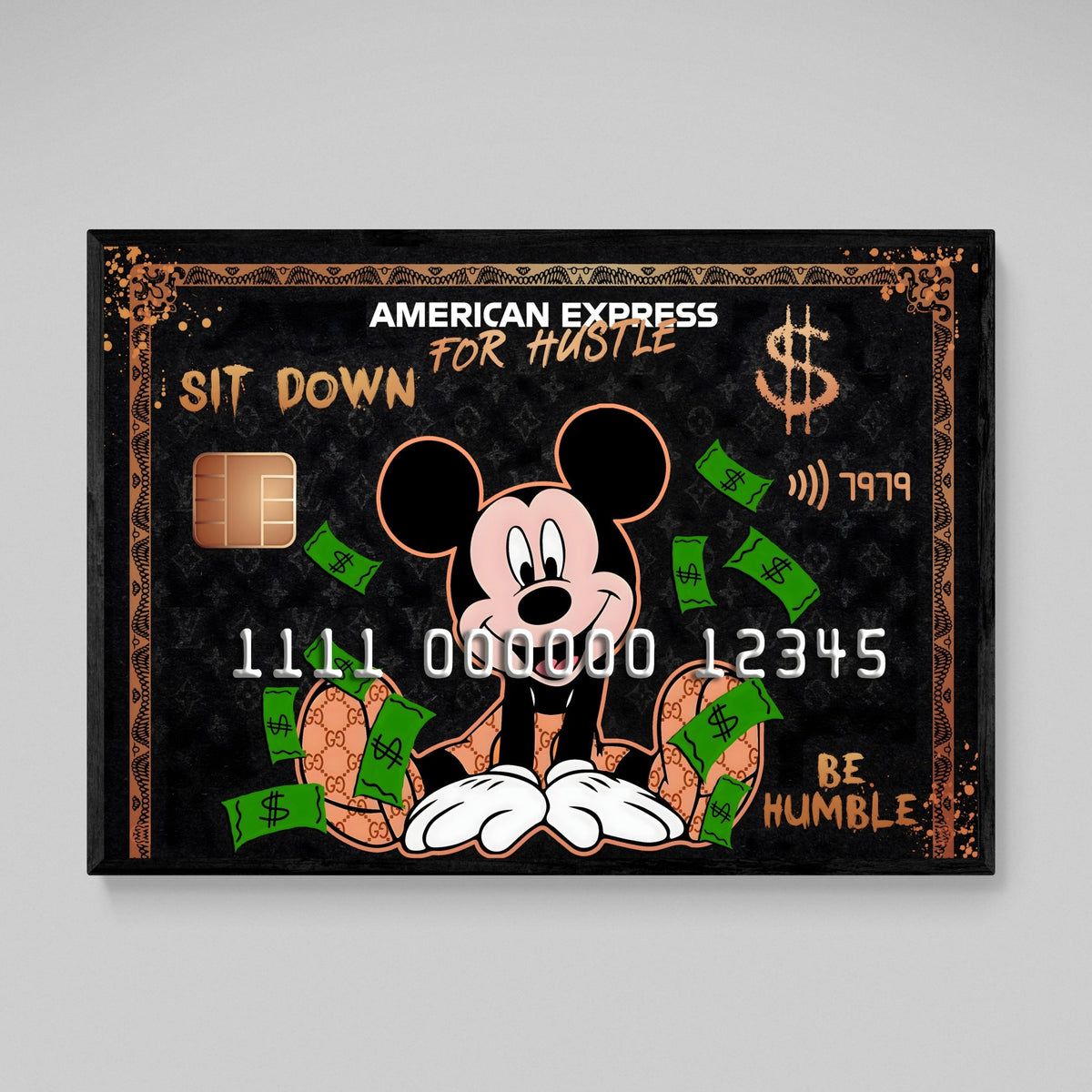 Tableau American Express Mickey - The Art Avenue