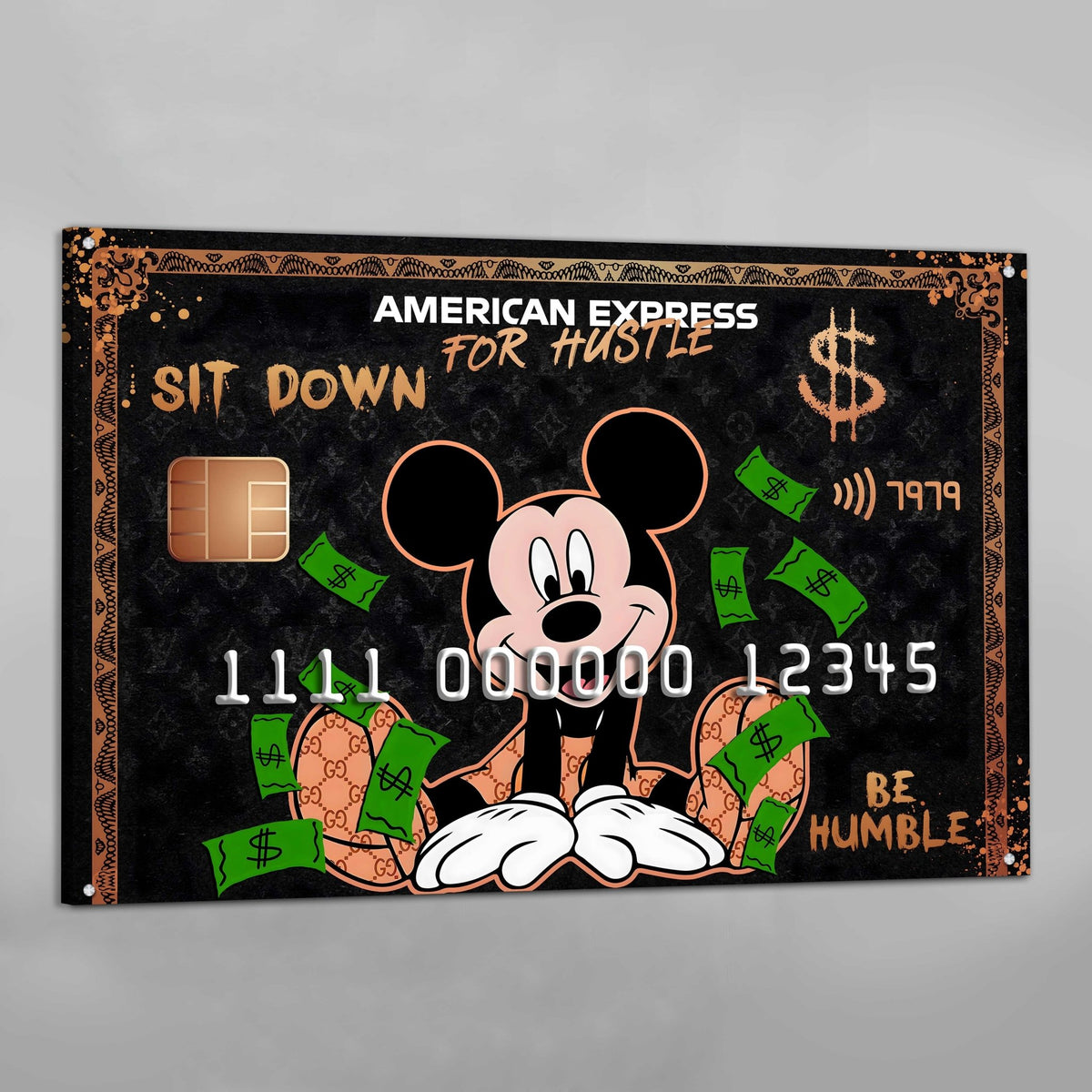 Tableau American Express Mickey - The Art Avenue
