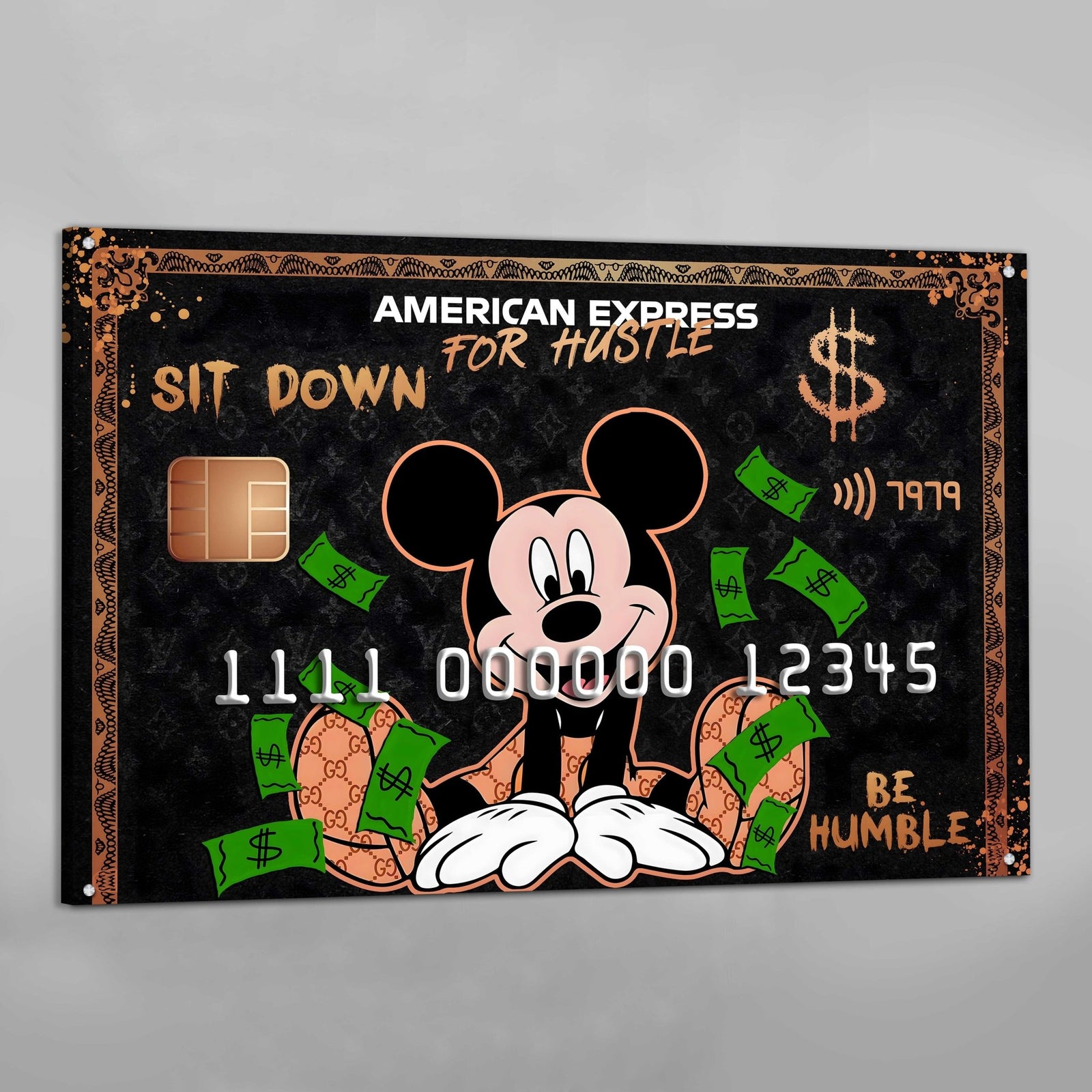 Tableau American Express Mickey - The Art Avenue