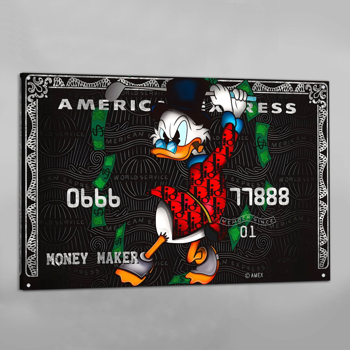 Tableau Amex Donald - The Art Avenue