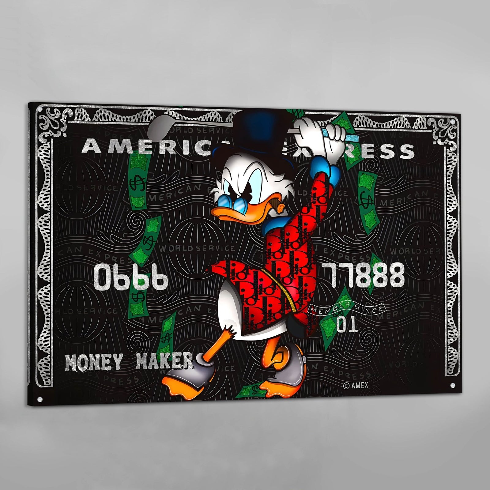 Tableau Amex Donald - The Art Avenue