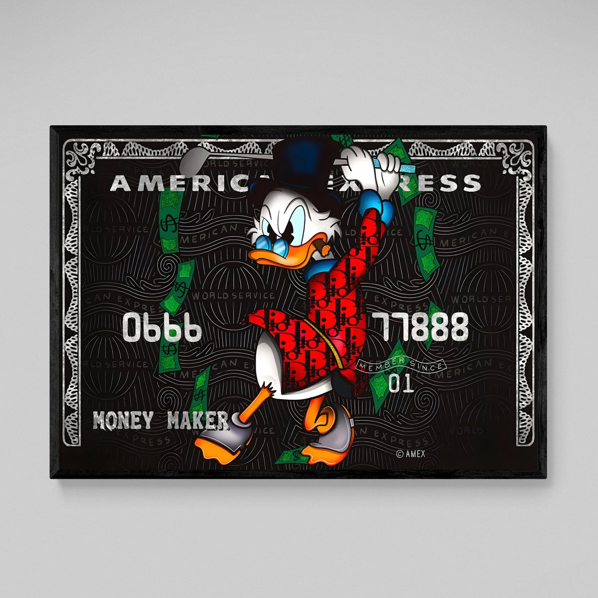 Tableau Amex Donald - The Art Avenue