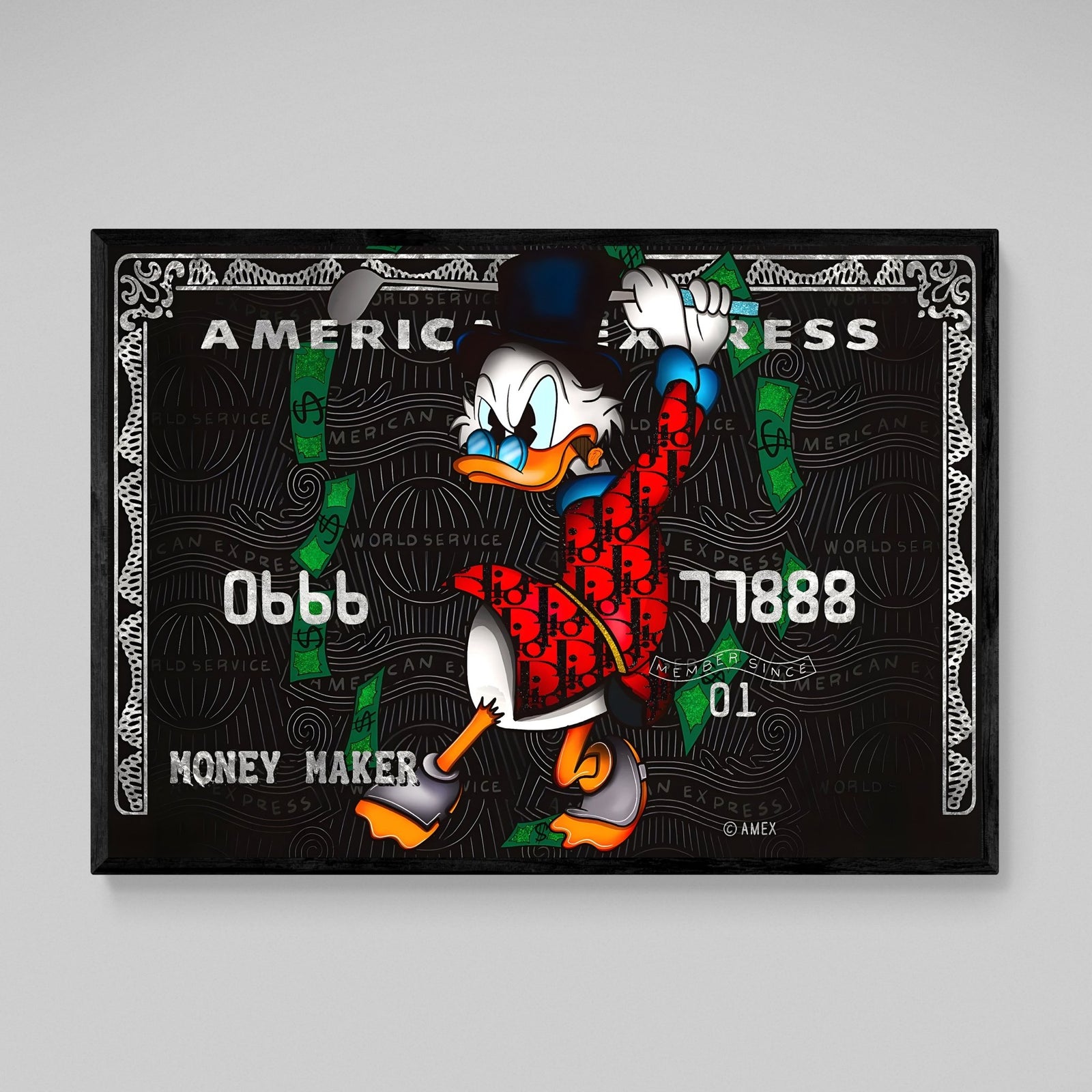Tableau Amex Donald - The Art Avenue