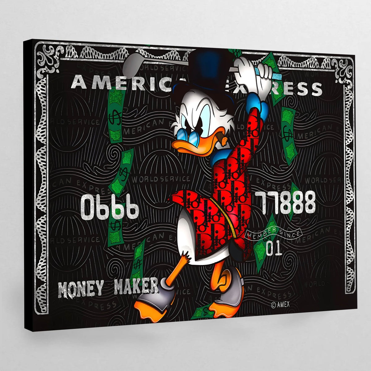 Tableau Amex Donald - The Art Avenue