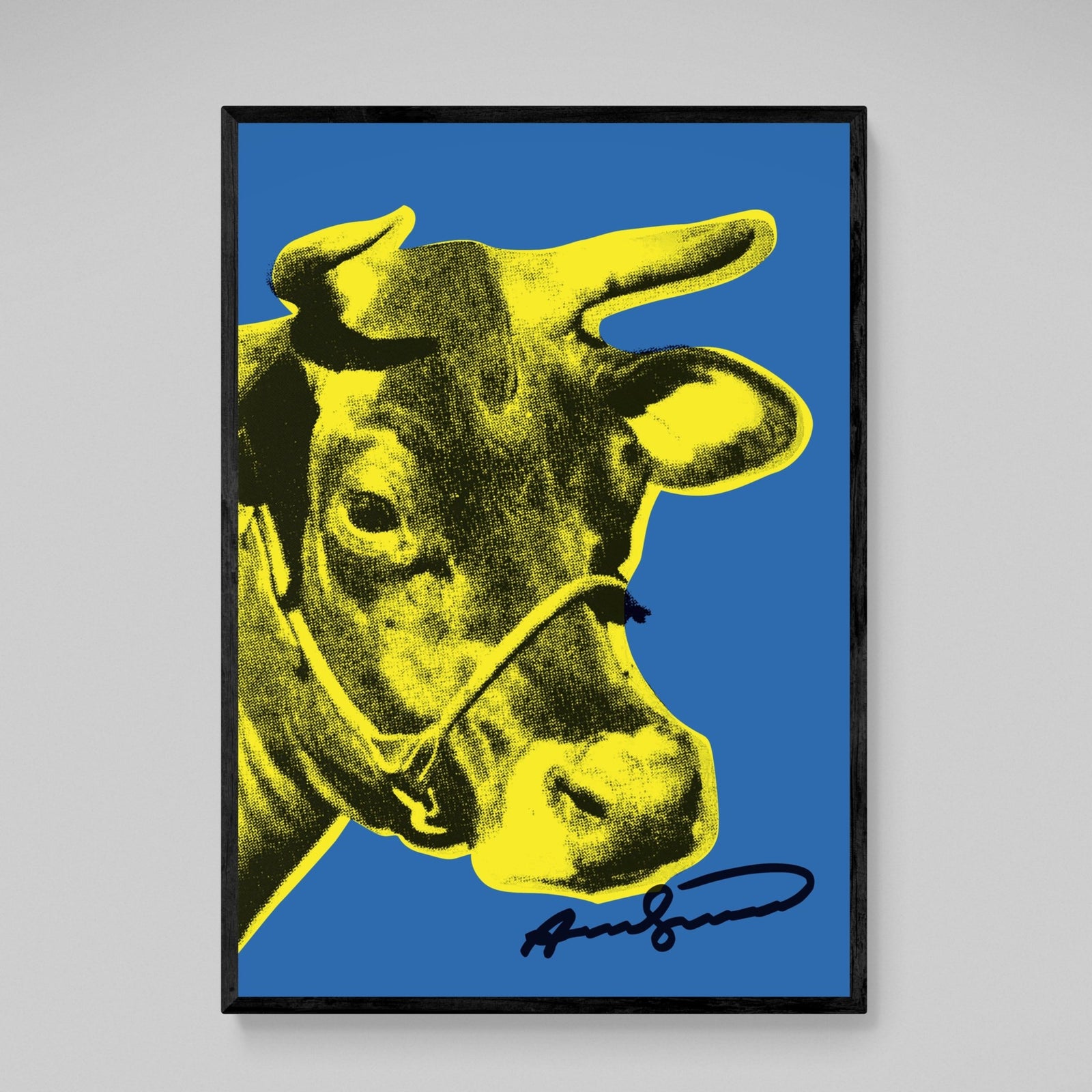 Tableau Andy Warhol Vache - The Art Avenue