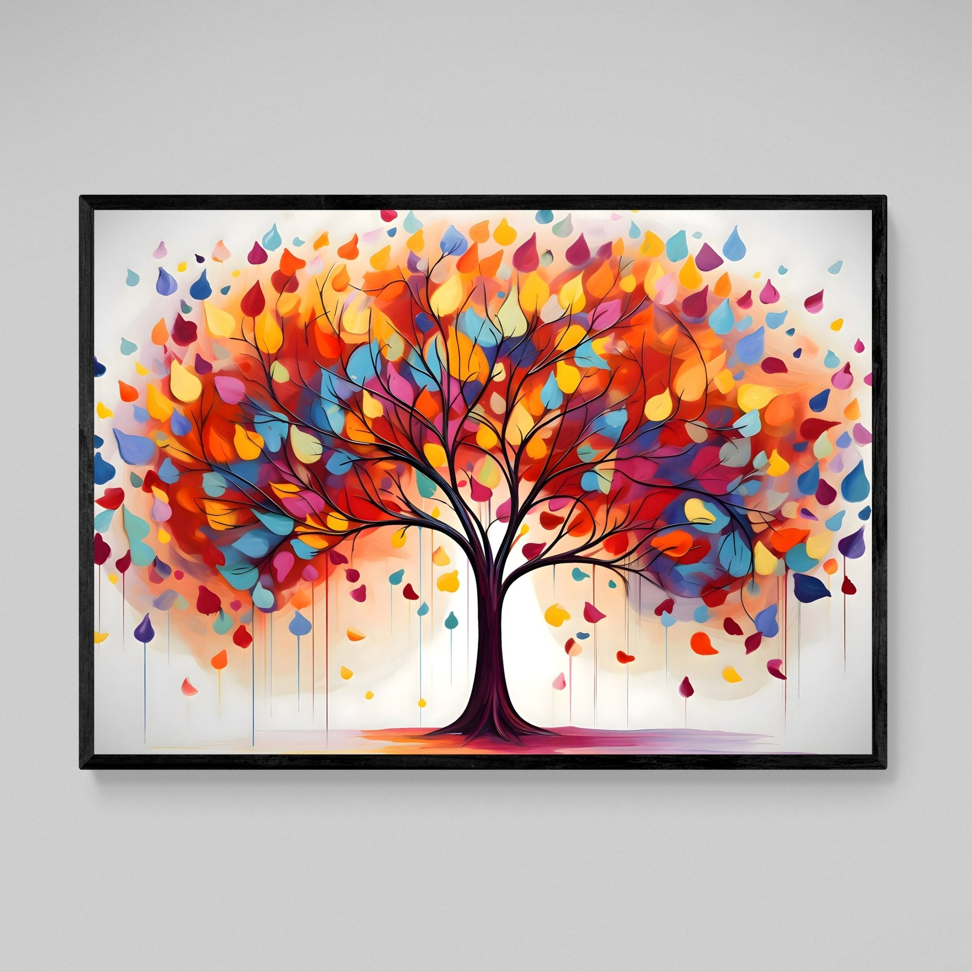 Tableau Arbre De Vie Coloré - The Art Avenue