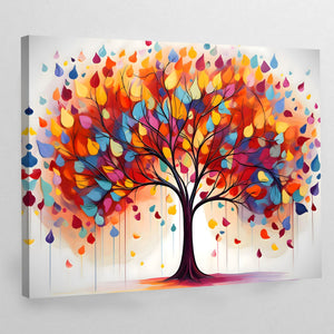 Tableau Arbre De Vie Coloré - The Art Avenue