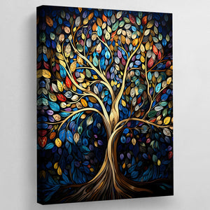 Tableau Arbre De Vie Couleur - The Art Avenue