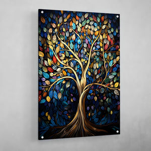 Tableau Arbre De Vie Couleur - The Art Avenue