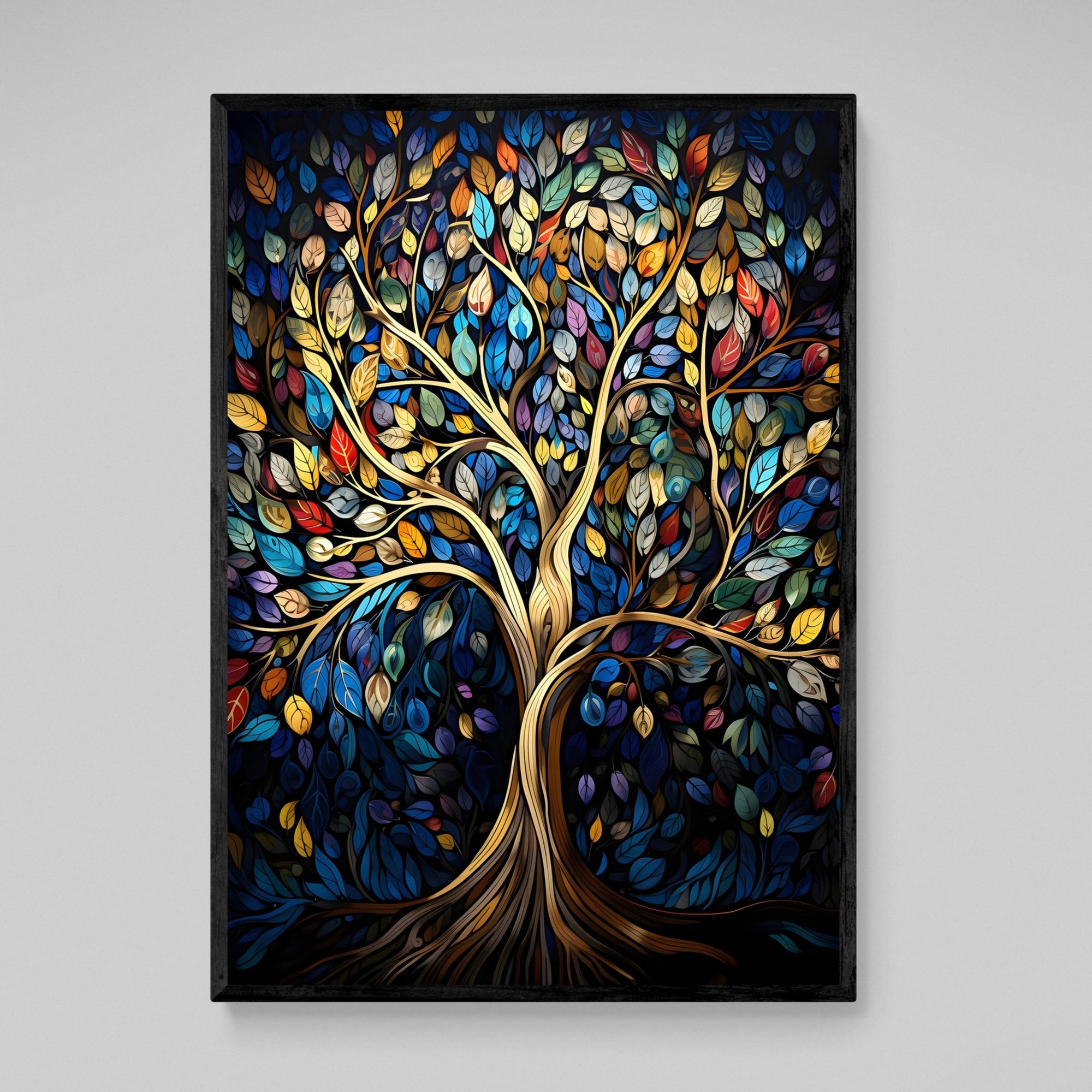 Tableau Arbre De Vie Couleur - The Art Avenue