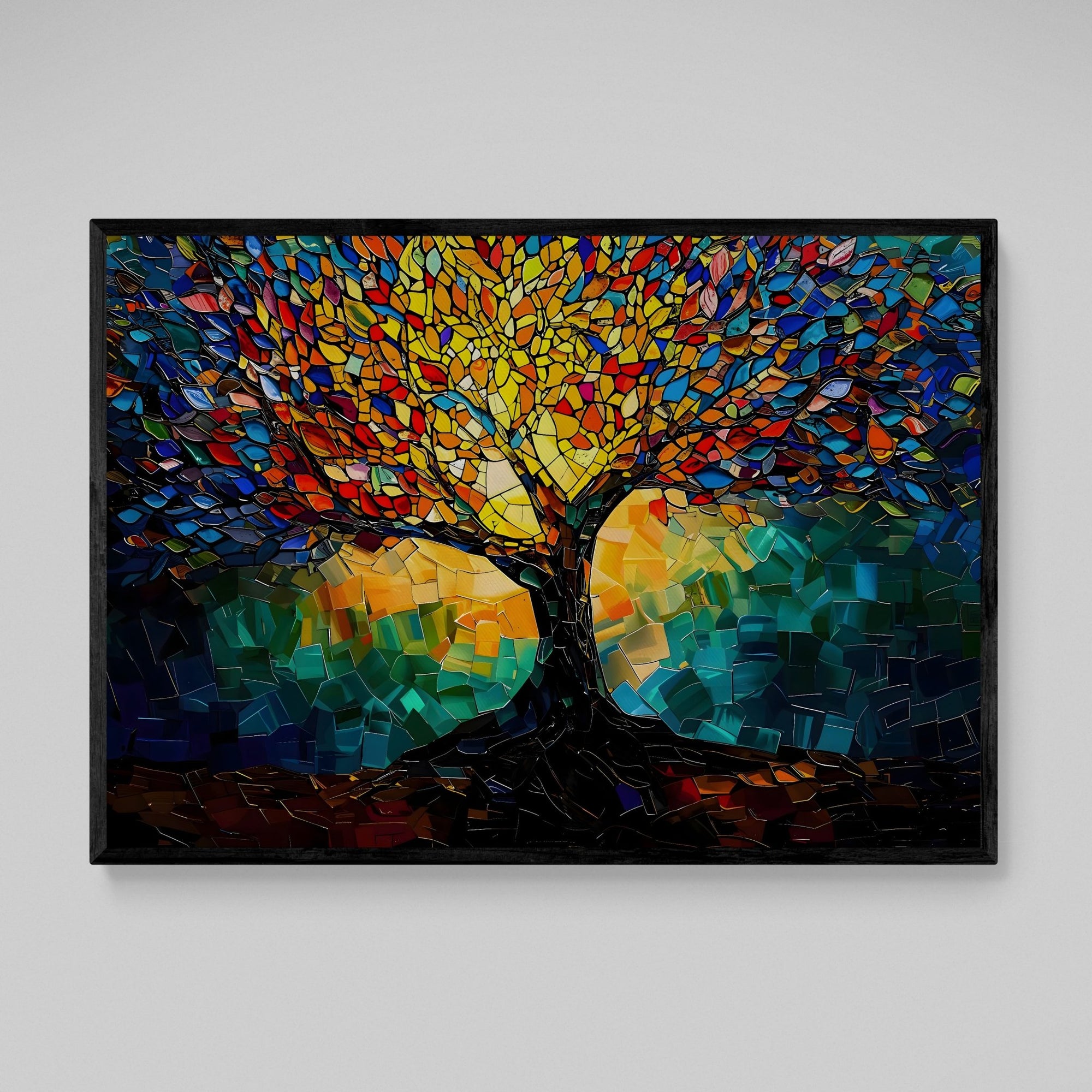 Tableau Arbre De Vie Multicolore - The Art Avenue