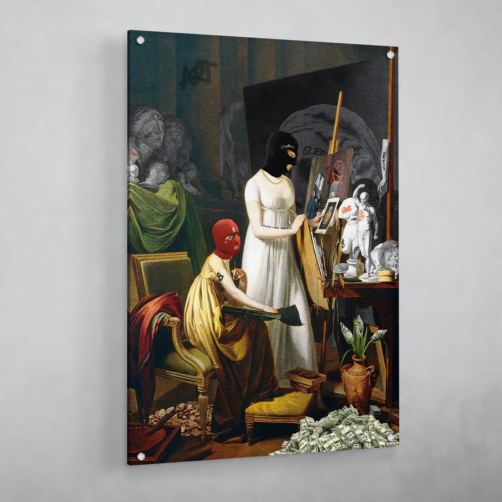 Tableau Artistes Masquées - The Art Avenue