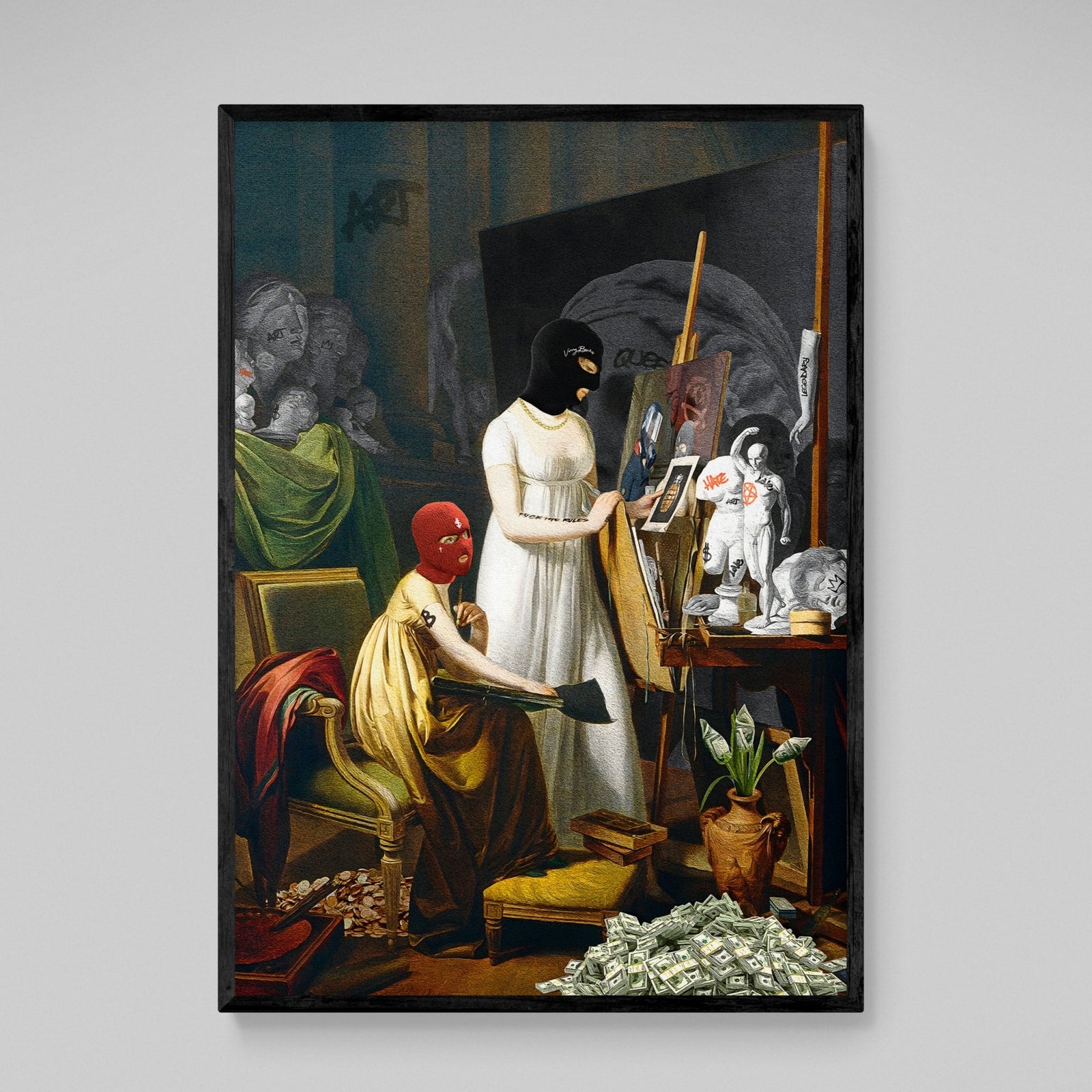 Tableau Artistes Masquées - The Art Avenue