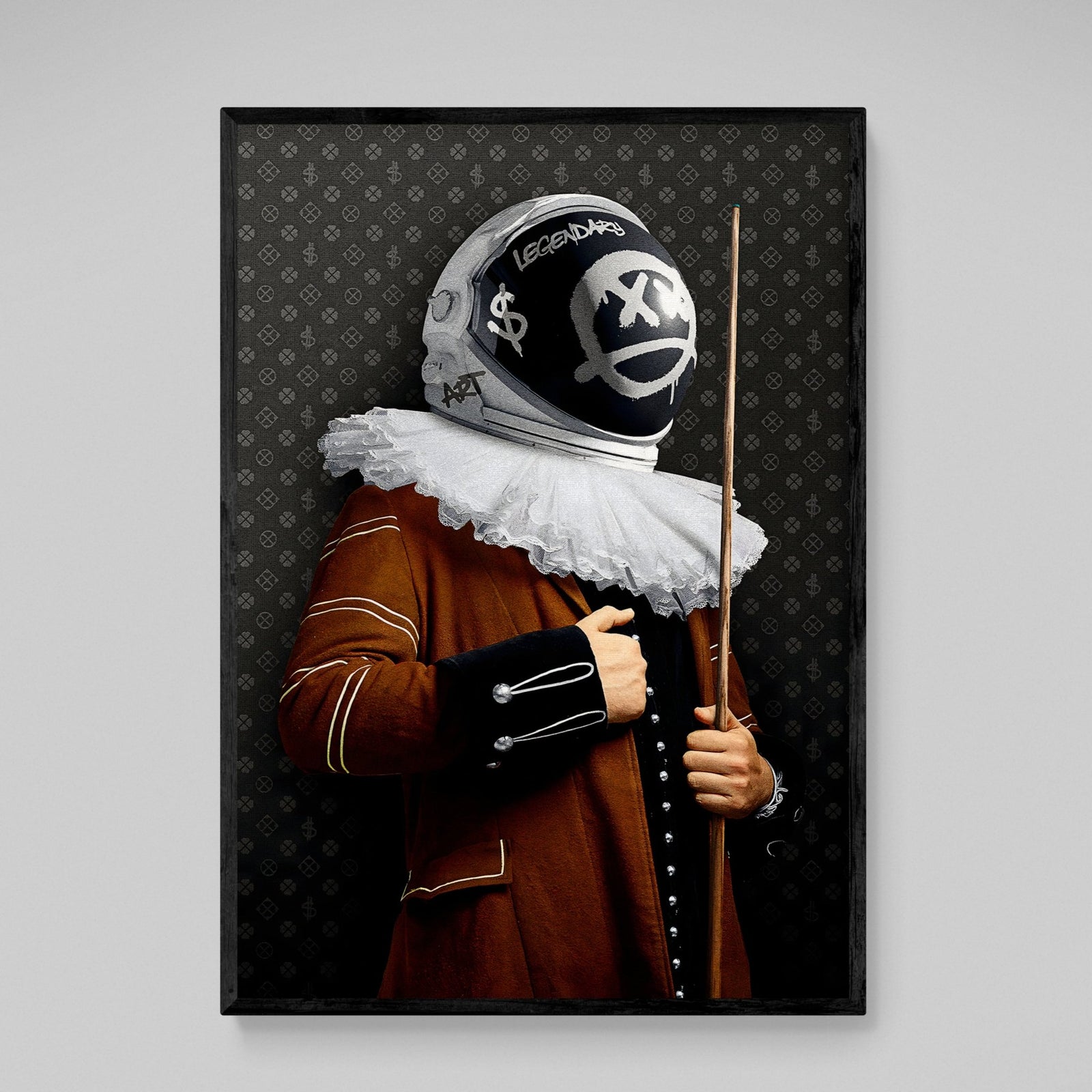 Tableau Astronaute Baroque - The Art Avenue