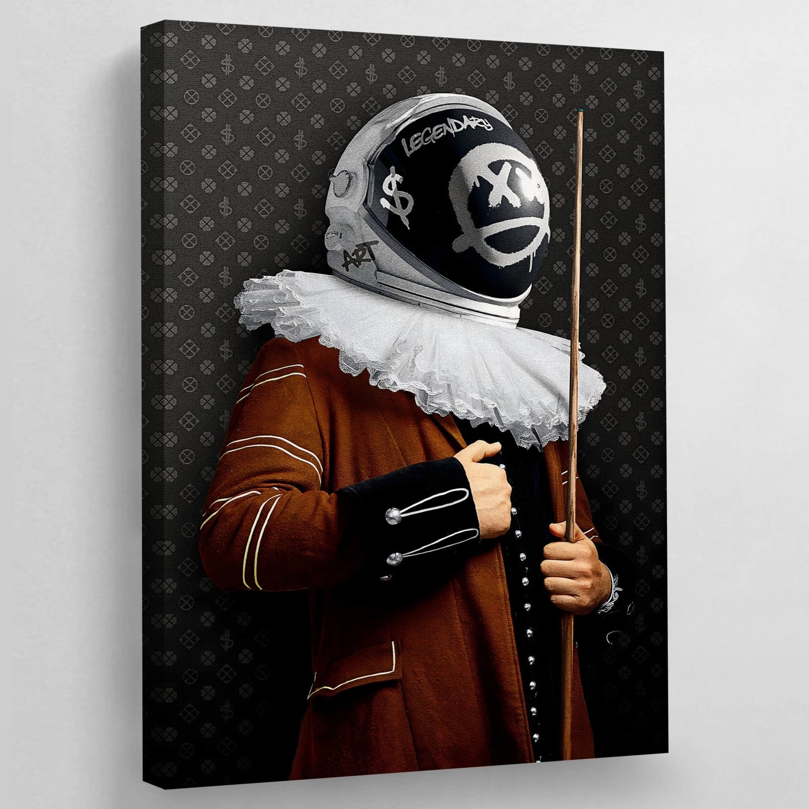 Tableau Astronaute Baroque - The Art Avenue