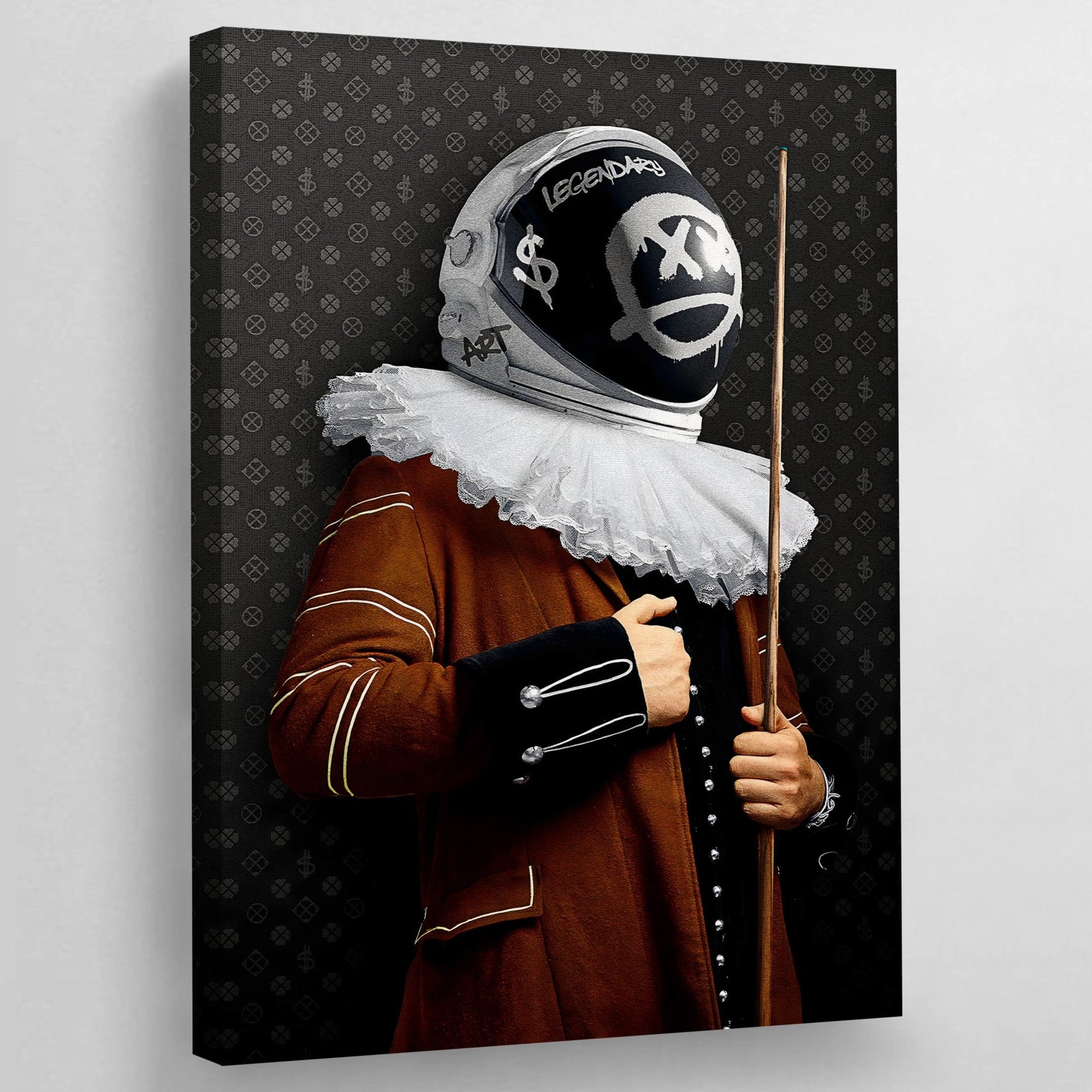 Tableau Astronaute Baroque - The Art Avenue