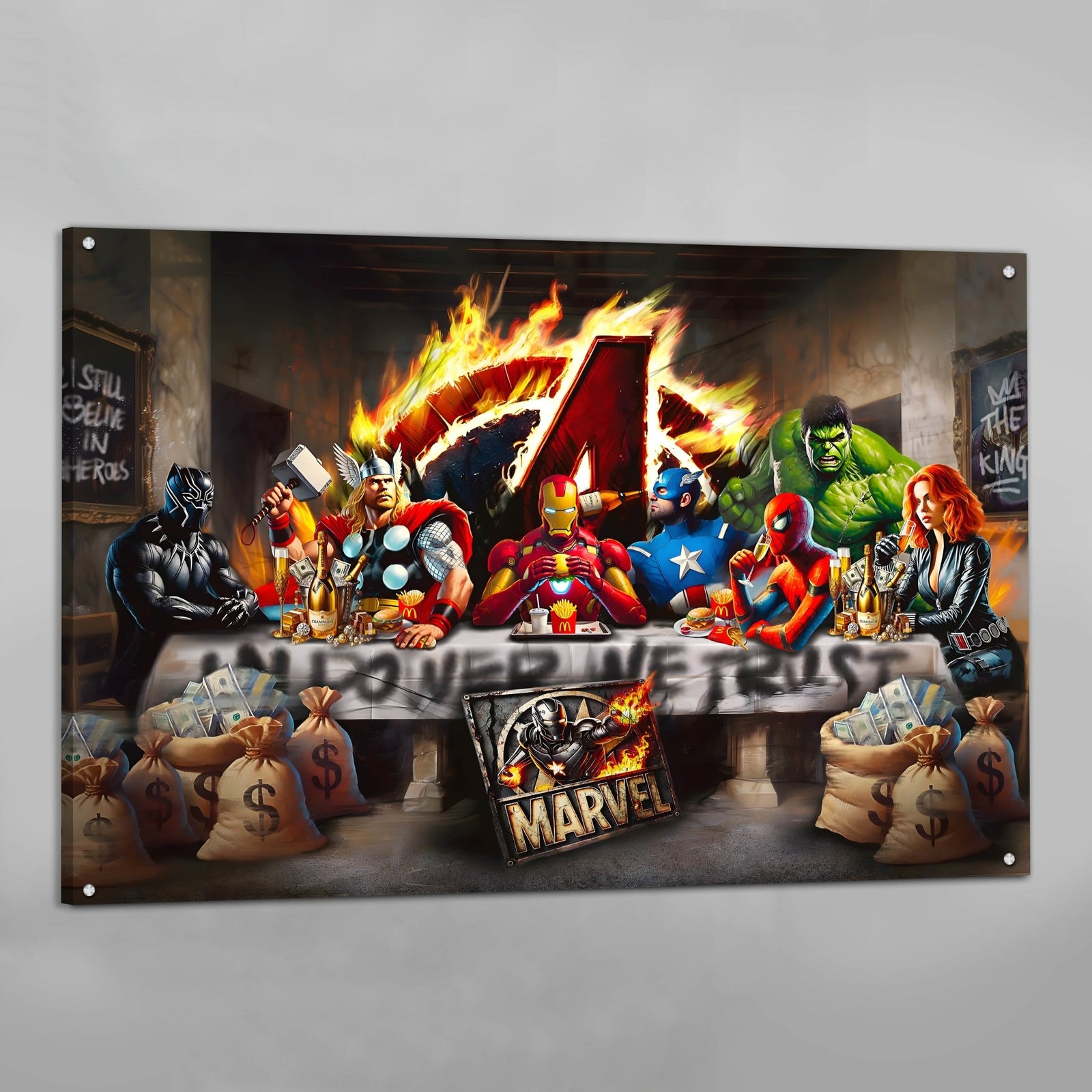 Tableau Avengers - The Art Avenue