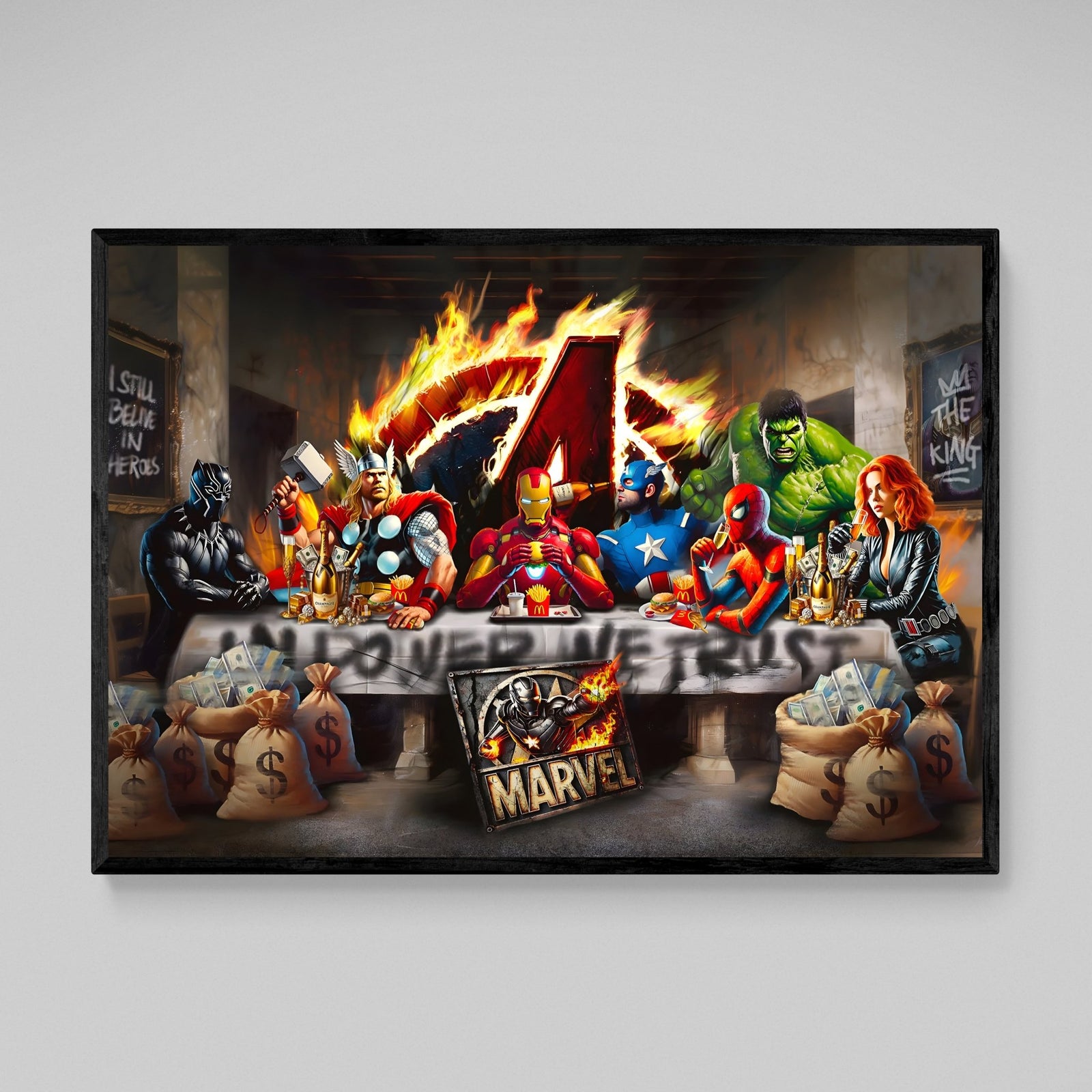 Tableau Avengers - The Art Avenue
