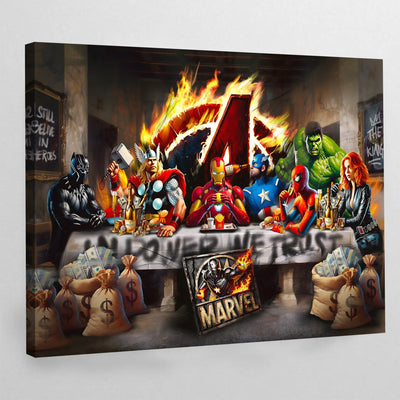 Tableau Avengers - The Art Avenue
