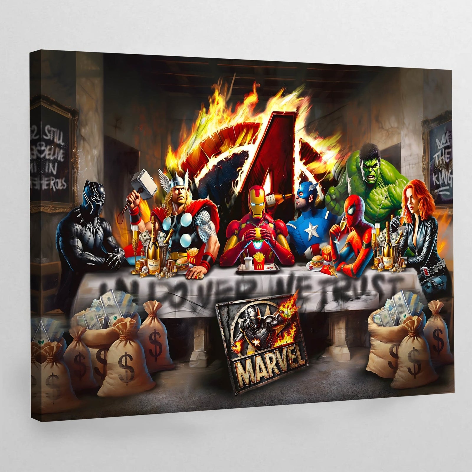 Tableau Avengers - The Art Avenue
