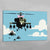 Tableau Banksy Hélicoptère - The Art Avenue