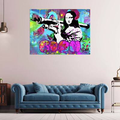 Tableau Banksy Pop Art - The Art Avenue