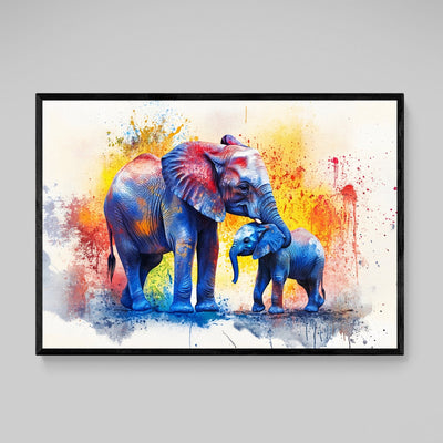 Tableau Bébé Éléphant - The Art Avenue