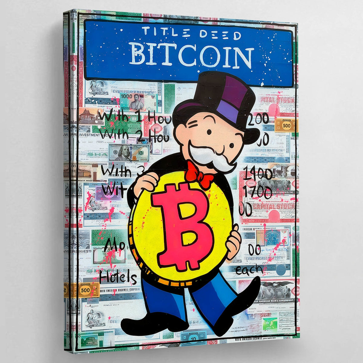 Tableau Bitcoin Monopoly - The Art Avenue