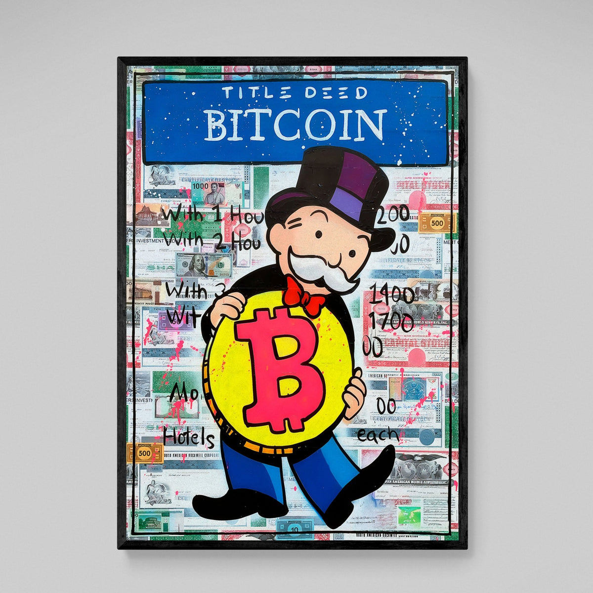Tableau Bitcoin Monopoly - The Art Avenue