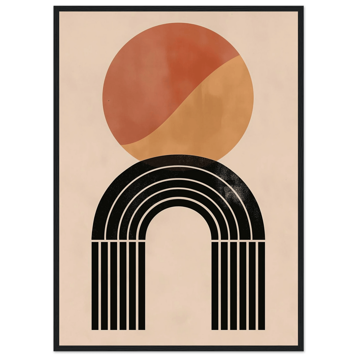 Tableau Bohème Chic Zen - The Art Avenue