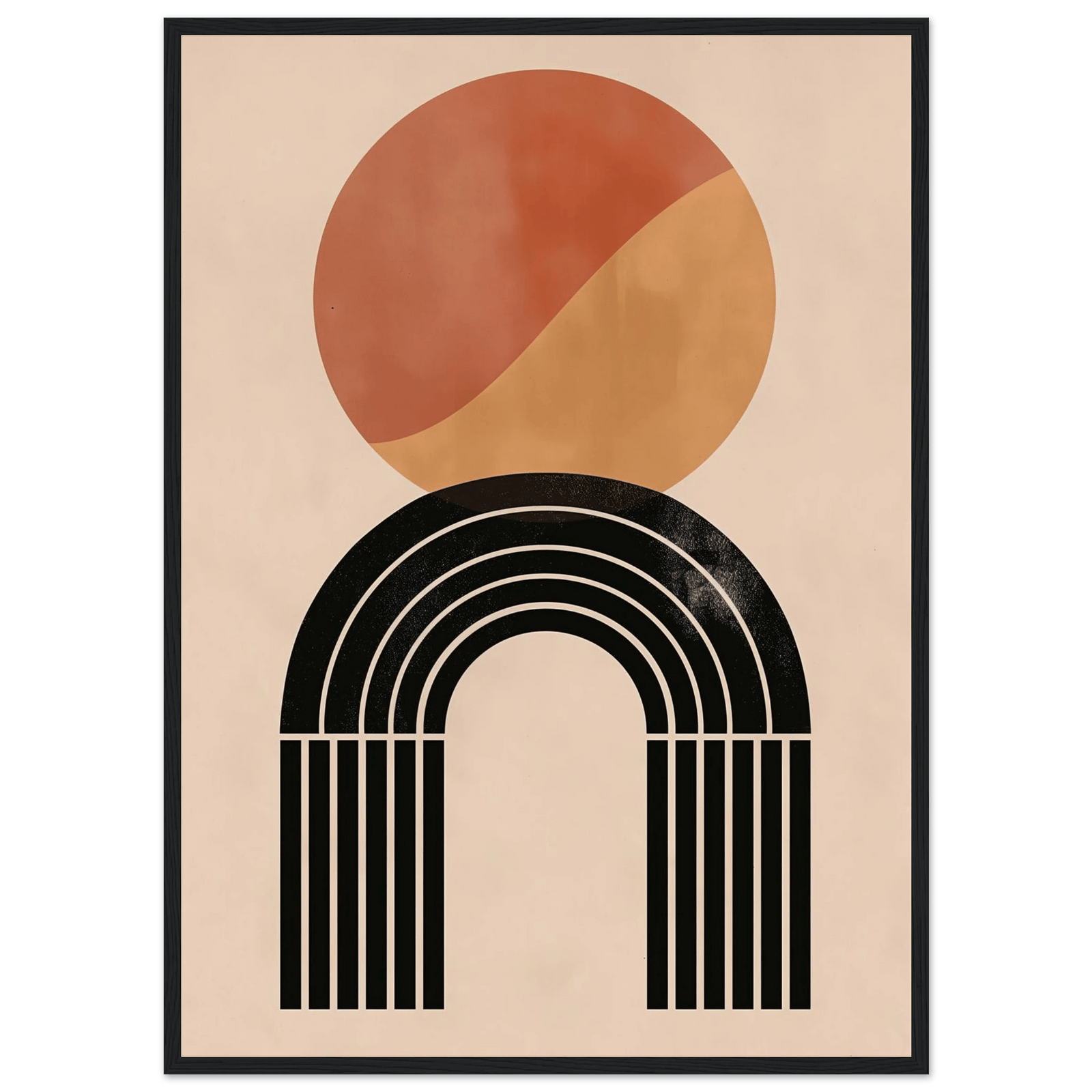 Tableau Bohème Chic Zen - The Art Avenue