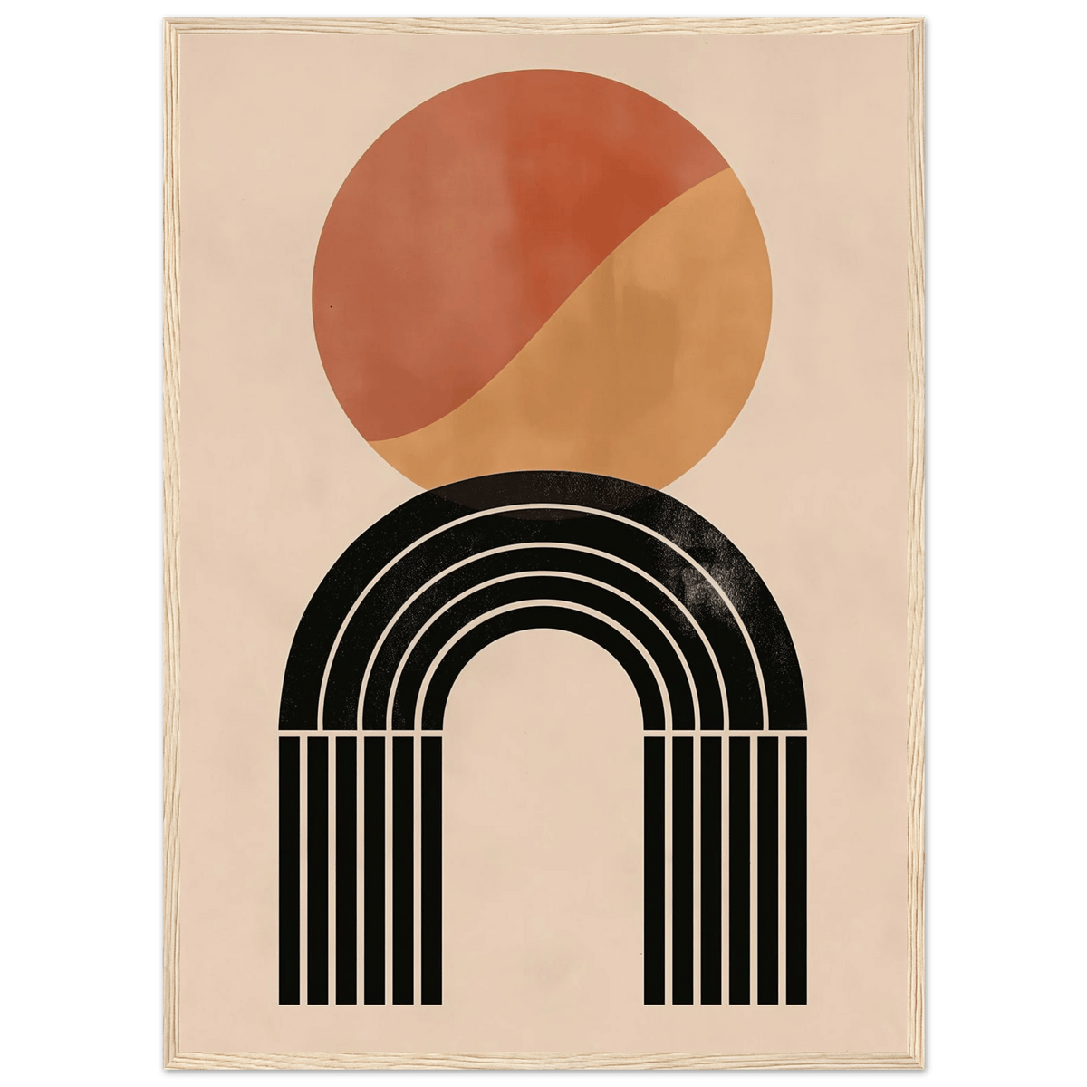 Tableau Bohème Chic Zen - The Art Avenue