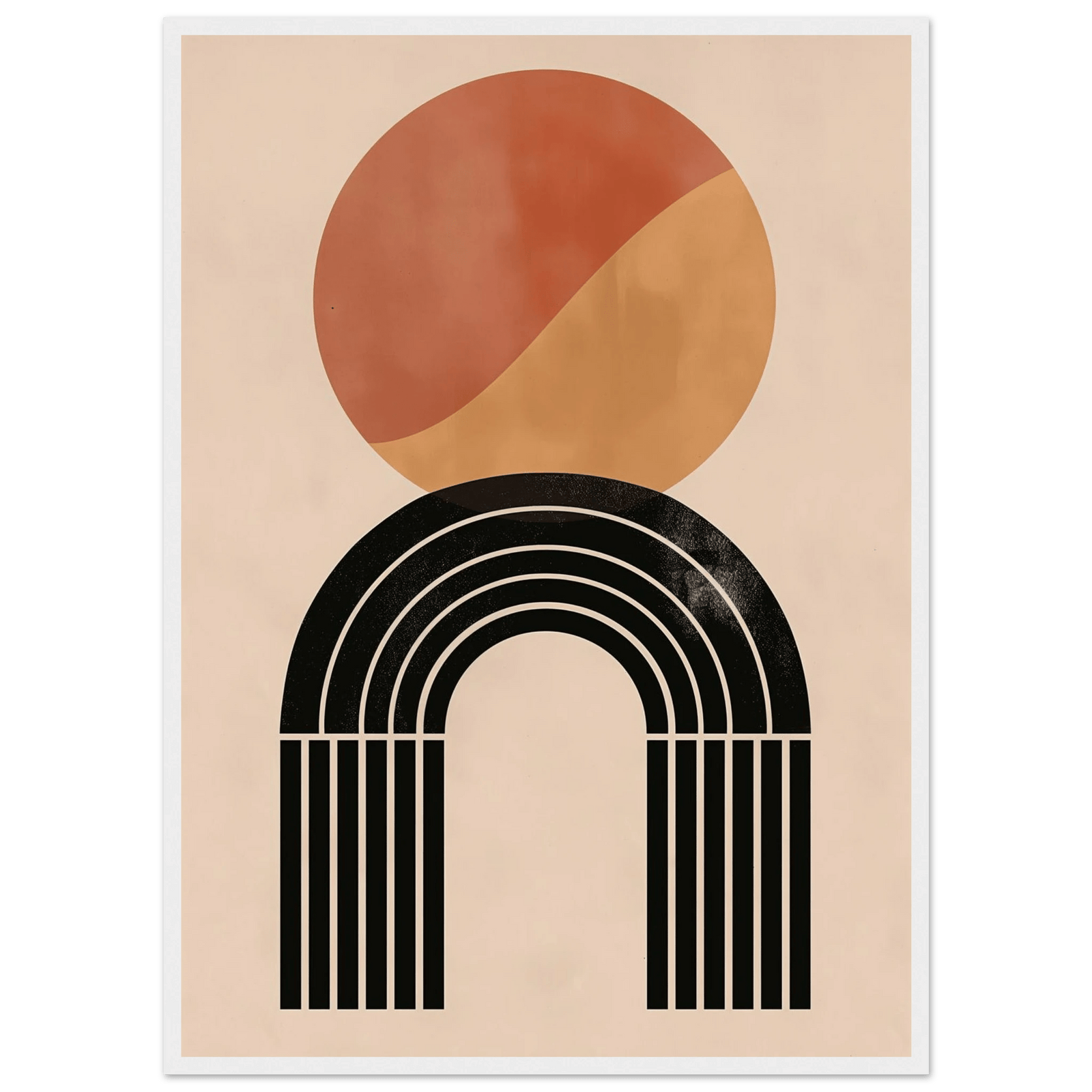 Tableau Bohème Chic Zen - The Art Avenue