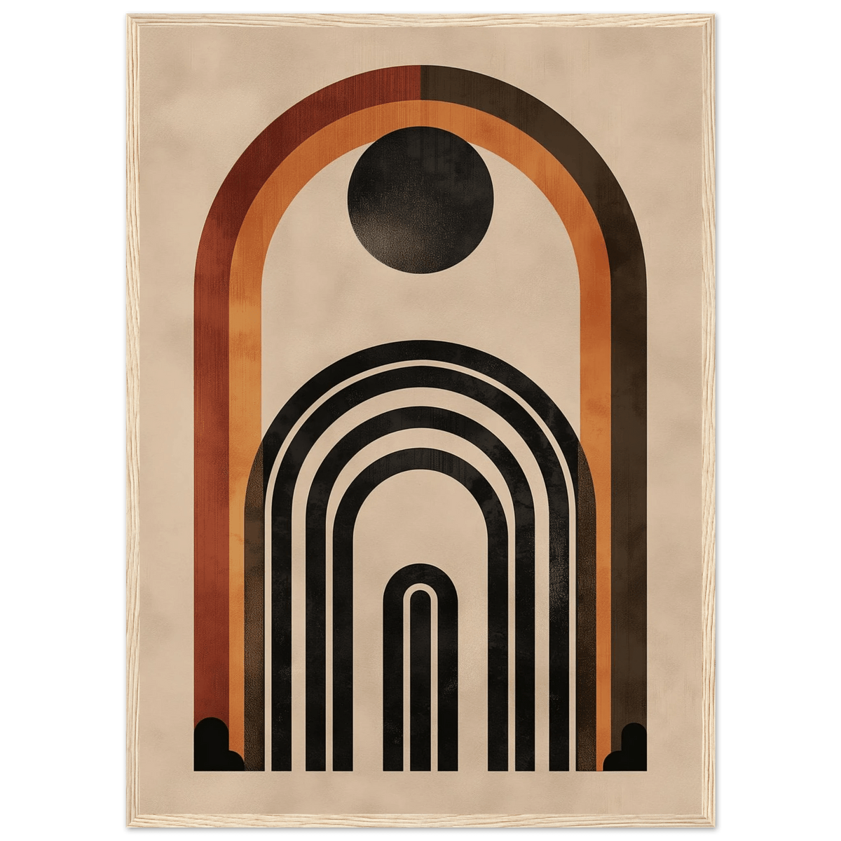 Tableau Bohème Déco Zen Chic - The Art Avenue