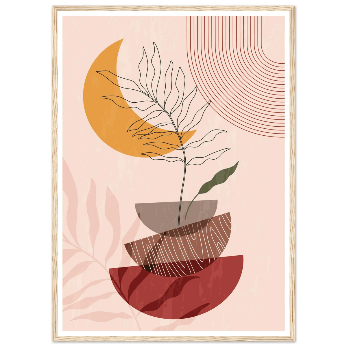 Tableau Boheme Tranquillité - The Art Avenue