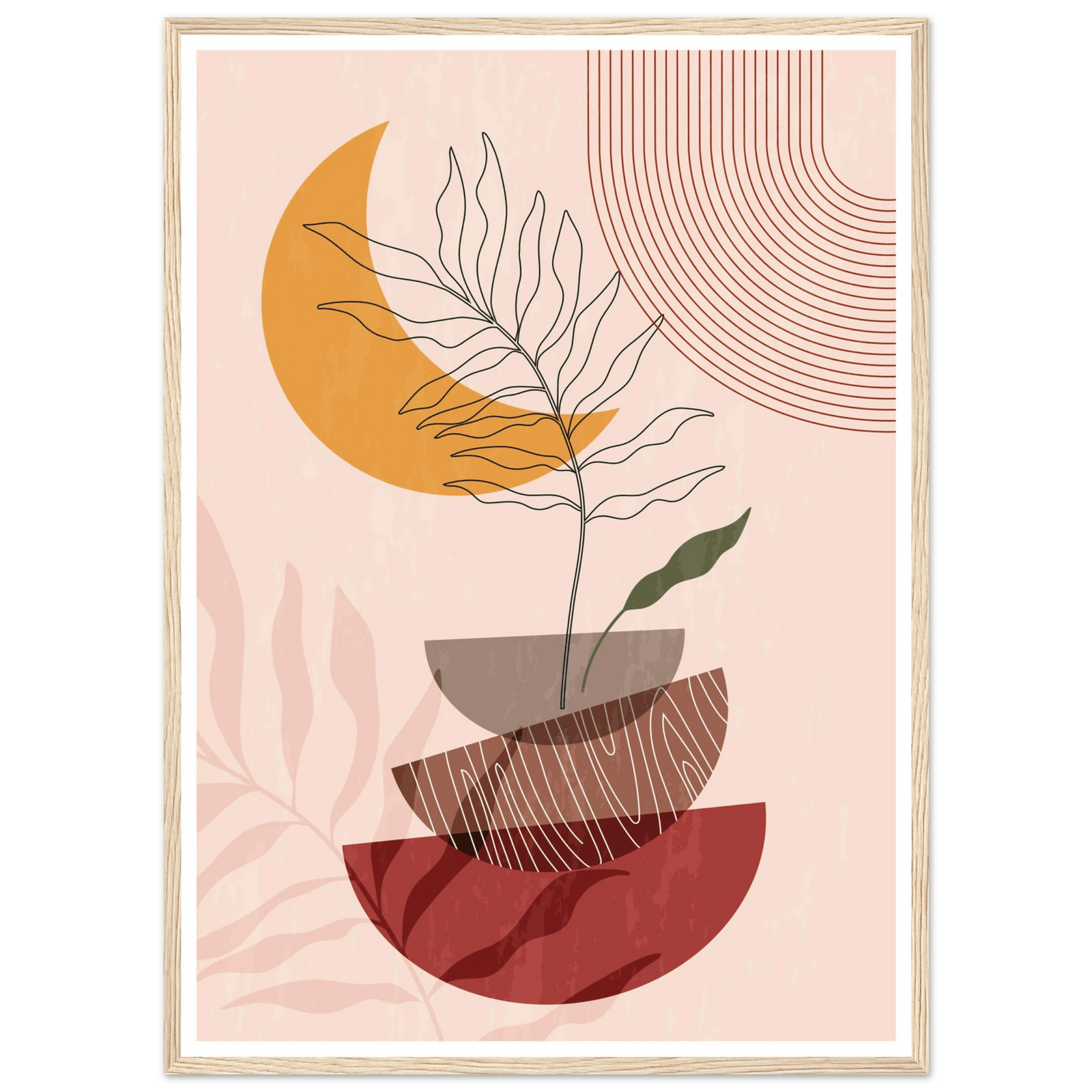 Tableau Boheme Tranquillité - The Art Avenue