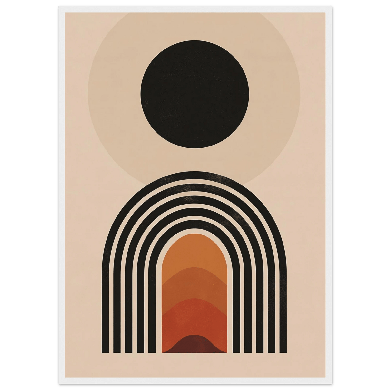 Tableau Bohème Zen Chic - The Art Avenue