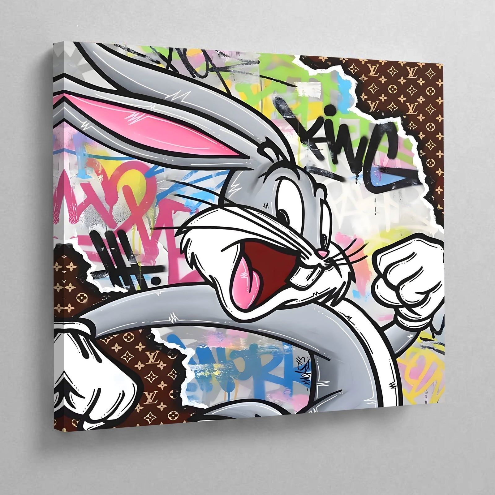 Tableau Bugs Bunny Louis Vuitton - The Art Avenue