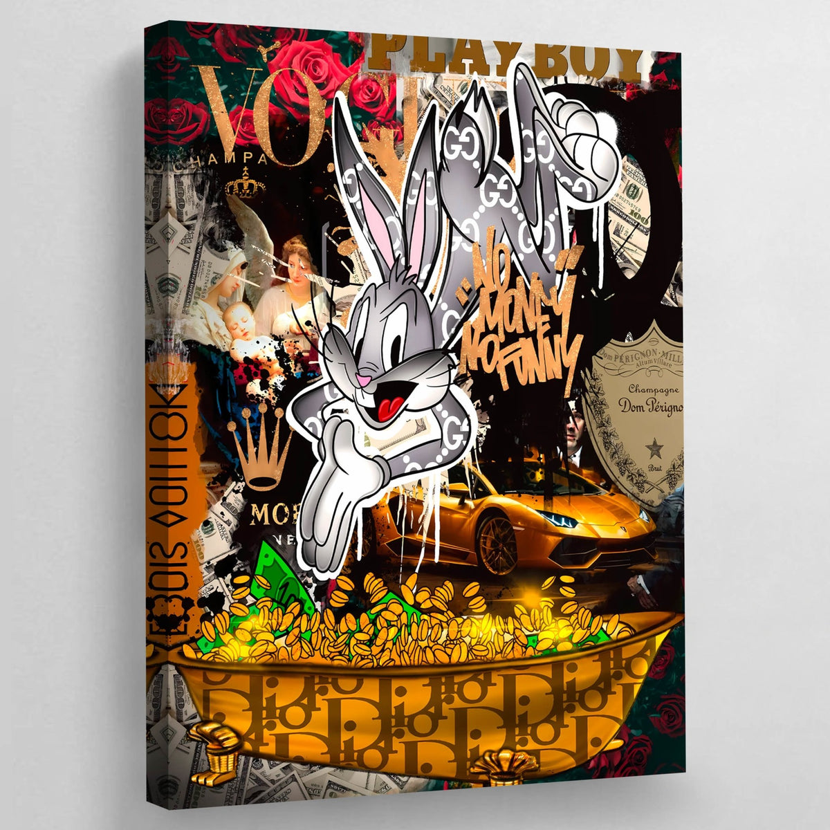 Tableau Bugs Bunny Luxe - The Art Avenue