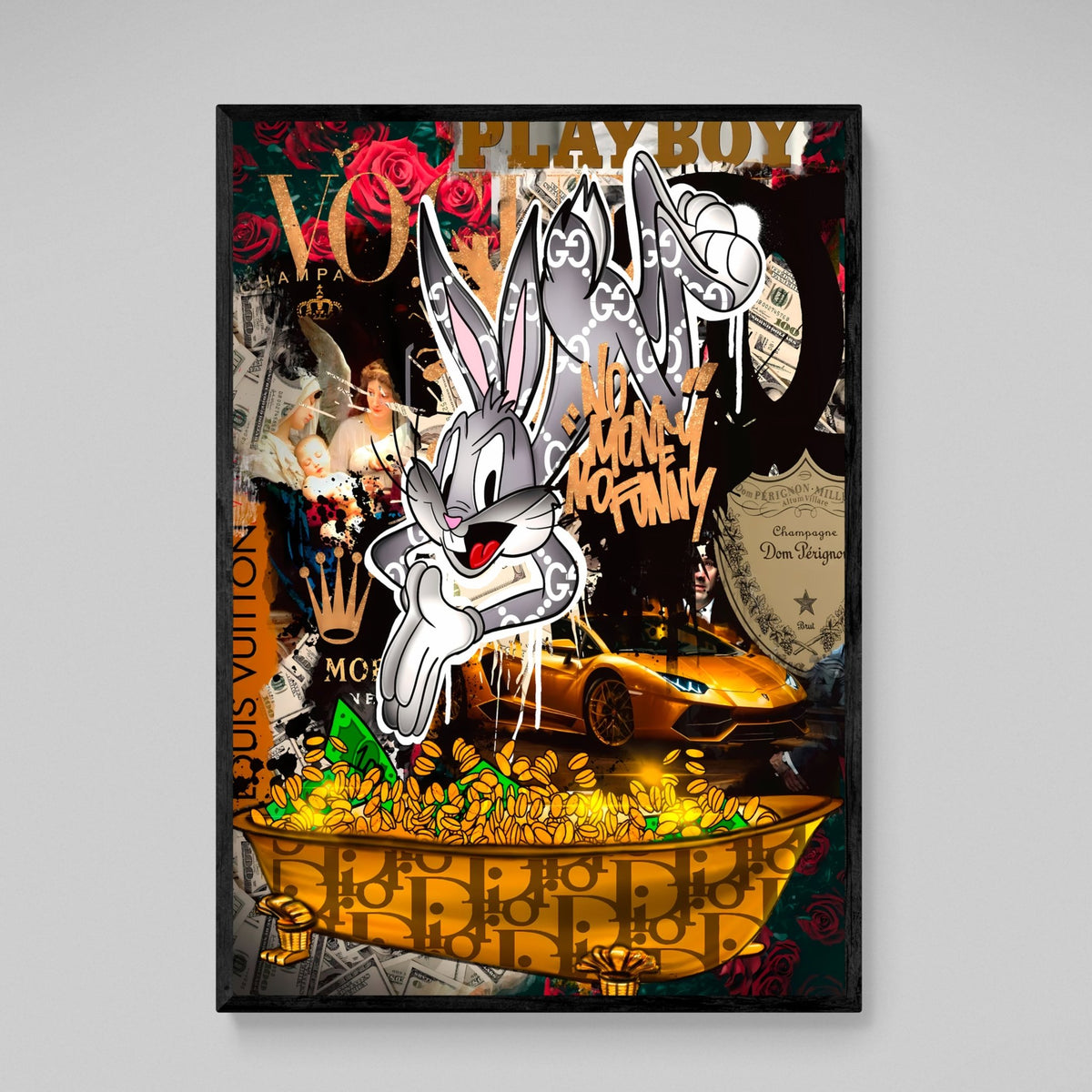 Tableau Bugs Bunny Luxe - The Art Avenue