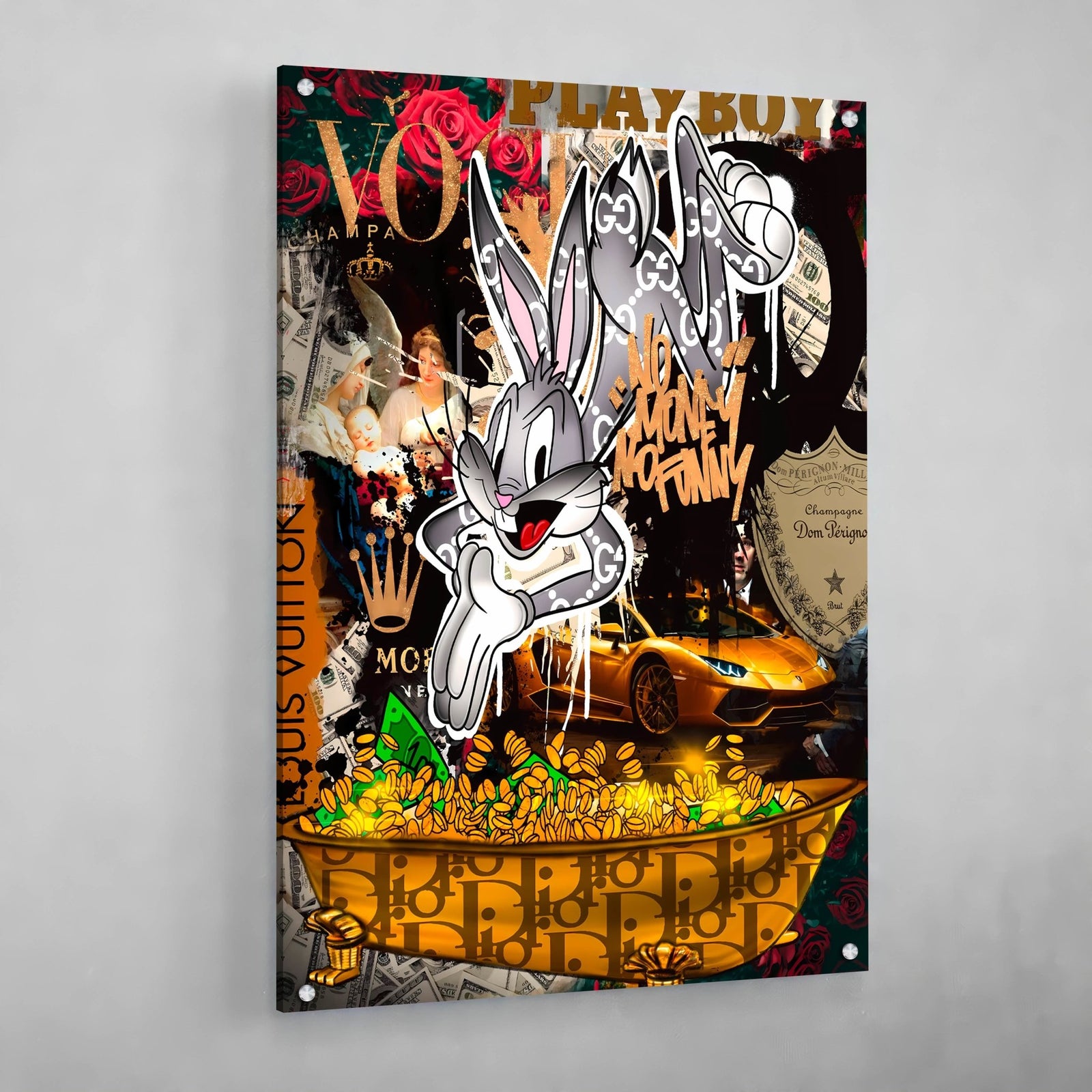 Tableau Bugs Bunny Luxe - The Art Avenue