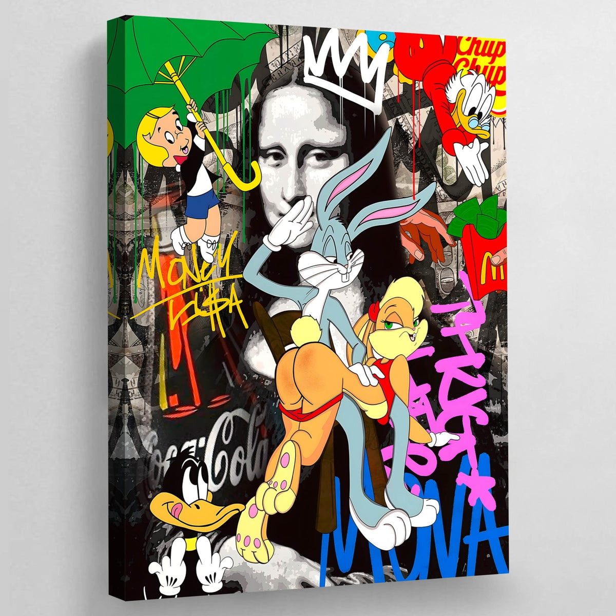 Tableau Bugs Bunny Street Art - The Art Avenue